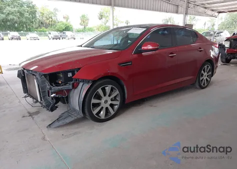 2012 Kia Optima Sx из США, поврежденный, VIN 5XXGR4A65CG084088